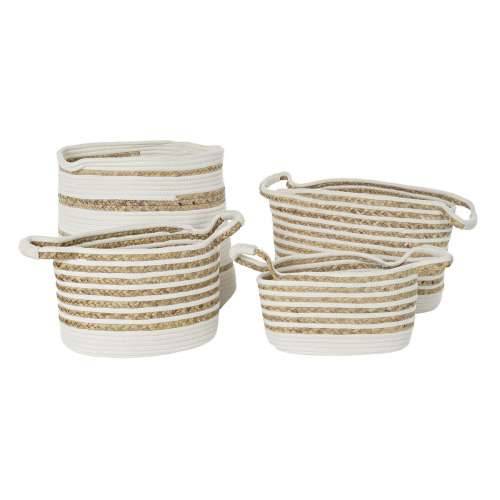 Set košara DKD Home Decor 36 x 36 x 34 cm Boho (4 Dijelovi) Cijena