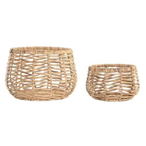 Set košara DKD Home Decor Vlakna (48 x 48 x 33 cm) Cijena