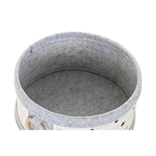 Set Košara DKD Home Decor Bijela Crna Siva zlatan Bambus Zvijezde 41 x 31 x 42 cm (4 Dijelovi) (2 kom.) Cijena