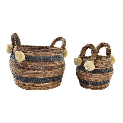 Set košara DKD Home Decor Kolonijalni Vlakna (31 x 31 x 33 cm) Cijena