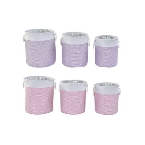 Set košara DKD Home Decor Poliester 40 x 40 x 49 cm (2 kom.) Cijena