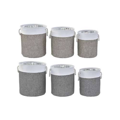 Set košara DKD Home Decor Poliester 40 x 40 x 49 cm (2 kom.) Cijena
