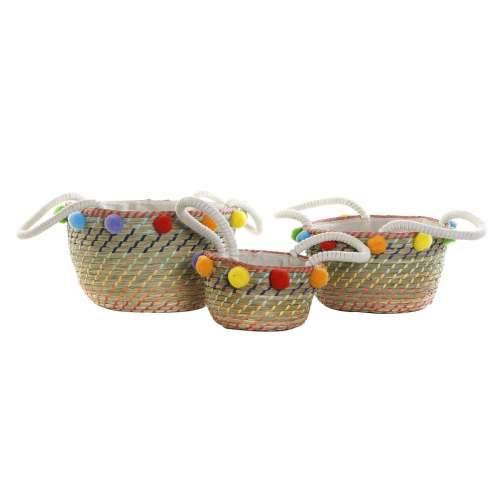Set košara DKD Home Decor Poliester Rese (57 x 45 x 42,5 cm) Cijena