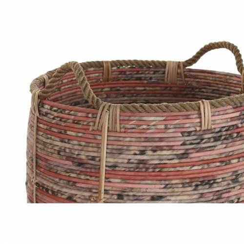 Set košara DKD Home Decor Ribolov Prirodno Boho 52 x 52 x 58 cm Cijena