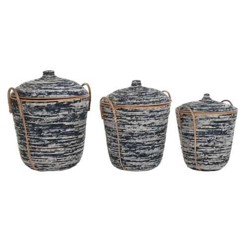 Set košara DKD Home Decor Ratan Boho (51 x 51 x 65 cm) Cijena