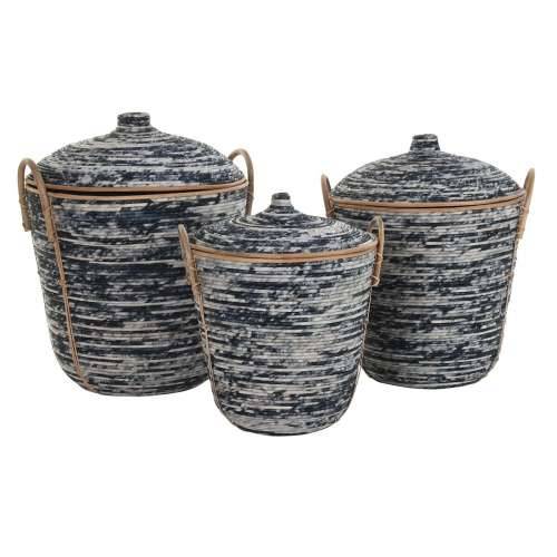 Set košara DKD Home Decor Ratan Boho (51 x 51 x 65 cm) Cijena