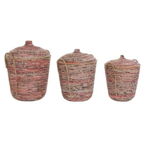 Set košara DKD Home Decor Ratan (51 x 51 x 67 cm) Cijena