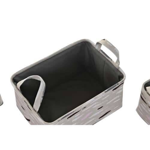 Set košara DKD Home Decor Smeđa Siva Oranžna 40 x 30 x 20 cm (3 kom.) Cijena