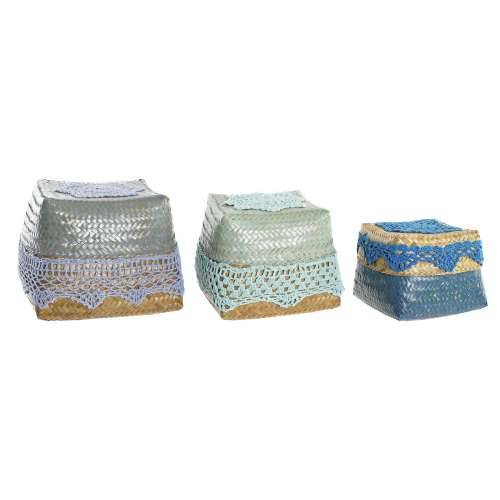Set košara DKD Home Decor Pamuk Bambus (22 x 27 x 27 cm) Cijena