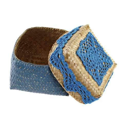 Set košara DKD Home Decor Pamuk Bambus (22 x 27 x 27 cm) Cijena