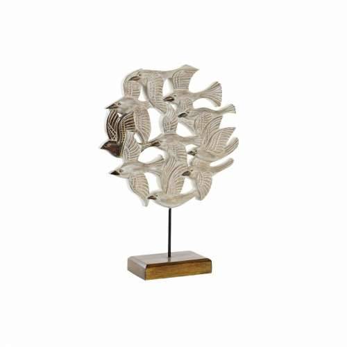 Ukrasna figura DKD Home Decor Bež Željezo ptice (38 x 11,5 x 54 cm) Cijena