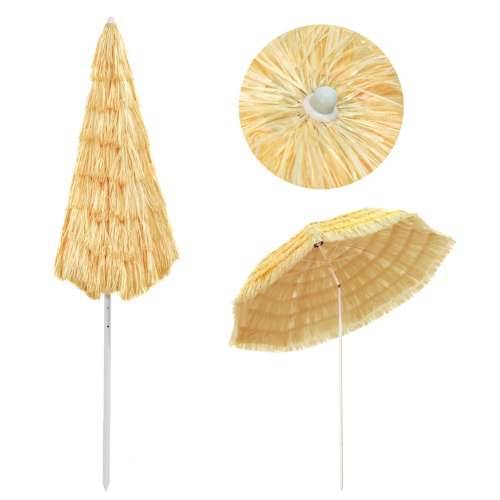 Suncobran za plažu u havajskom stilu 300 cm prirodni - 300 cm 1 Cijena