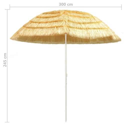 Suncobran za plažu u havajskom stilu 300 cm prirodni - 300 cm 1 Cijena