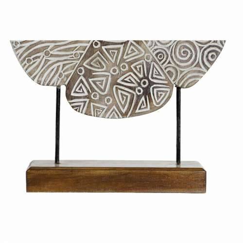 Ukrasna figura DKD Home Decor Bijela Smeđa Apstraktno 40 x 10 x 51 cm Cijena