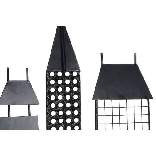 Zidni Ukras DKD Home Decor Crna zlatan Loft 105 x 6 x 56 cm Cijena