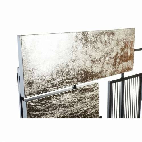 Zidni Ukras DKD Home Decor 89 x 4,5 x 97 cm Apstraktno Crna zlatan moderan Cijena