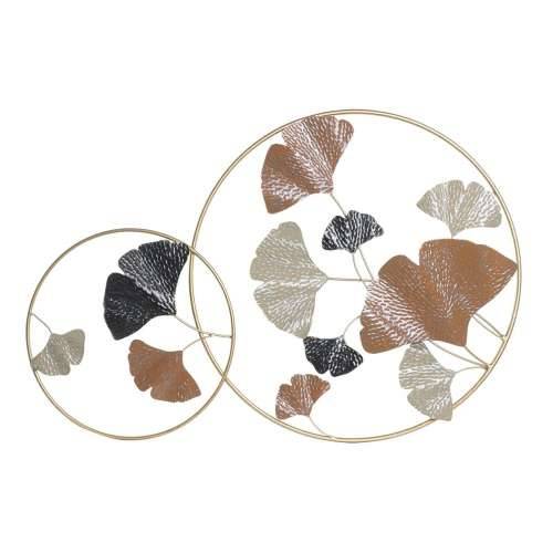 Zidni Ukras DKD Home Decor zlatan Metal Terakota Biljni list (103,5 x 7 x 67 cm) Cijena
