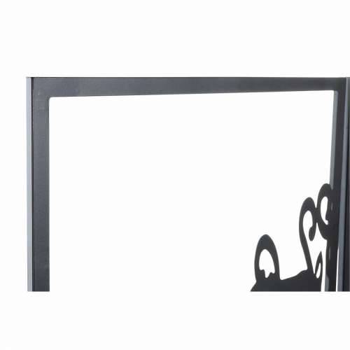 Zidni Ukras DKD Home Decor 3 Dijelovi Crna drvo Metal (105 x 1,3 x 91 cm) Cijena
