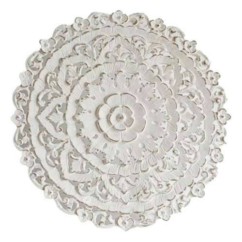 Zidni Ukras DKD Home Decor Bijela Mandala Drvo MDF (90 x 2 x 90 cm) Cijena