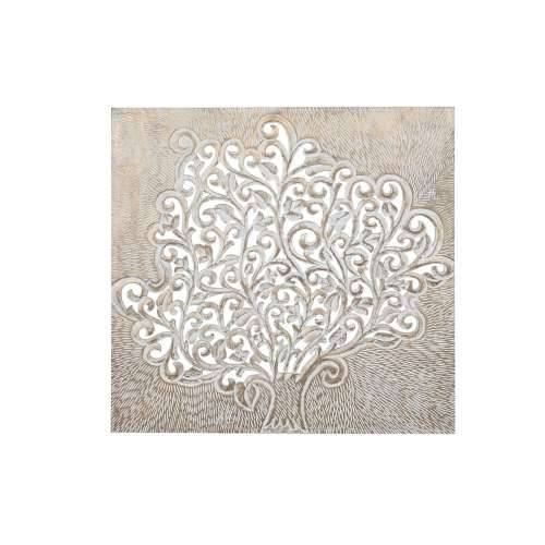 Zidni Ukras DKD Home Decor drvo MDF (120 x 4 x 120 cm) Cijena