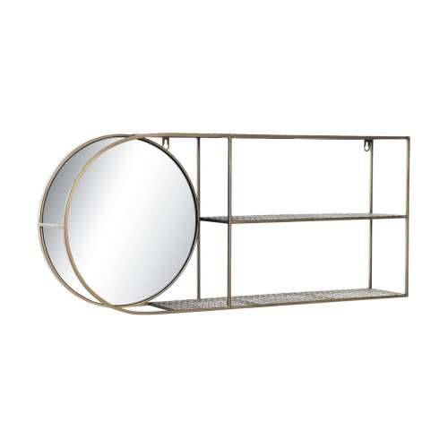 Zidno ogledalo DKD Home Decor zlatan moderan 80 x 13 x 35 cm Cijena