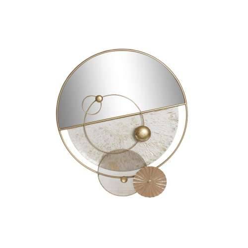 Zidno ogledalo DKD Home Decor Bijela zlatan moderan 65 x 7,6 x 76 cm Cijena