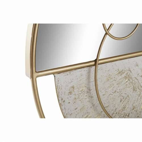 Zidno ogledalo DKD Home Decor Bijela zlatan moderan 65 x 7,6 x 76 cm Cijena