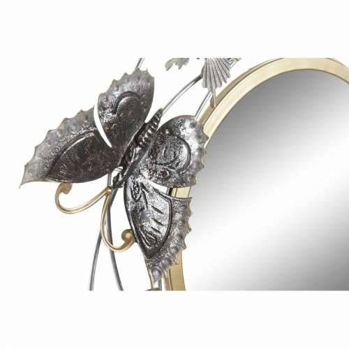 Zidno ogledalo DKD Home Decor zlatan Leptiri 75 x 6,5 x 73 cm Cijena