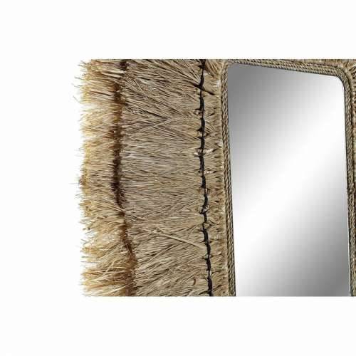Zidno ogledalo DKD Home Decor Prirodno Bali 50 x 2 x 60 cm Cijena