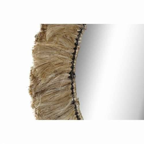 Zidno ogledalo DKD Home Decor Kristal Prirodno juta (52 x 3 x 52 cm) Cijena