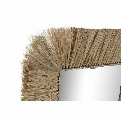 Zidno ogledalo DKD Home Decor Prirodno Bali 55 x 3 x 55 cm (55 Dijelovi) Cijena
