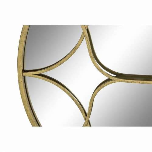 Zidno ogledalo DKD Home Decor zlatan Arap 80 x 2,5 x 80 cm Cijena
