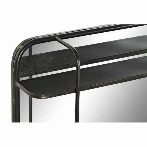 Zidno ogledalo DKD Home Decor Crna 80 x 12 x 50 cm Cijena