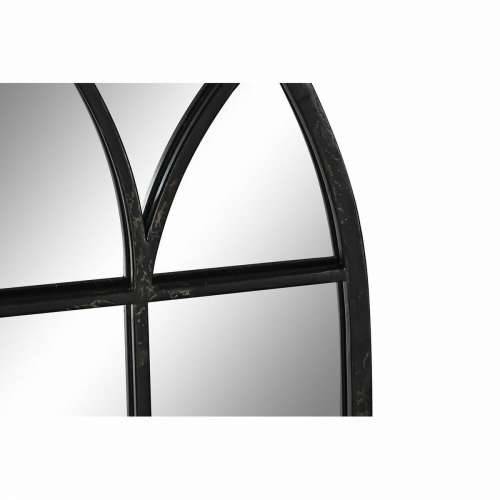 Zidno ogledalo DKD Home Decor Crna Prozor 36 x 2 x 65 cm (65 Dijelovi) Cijena