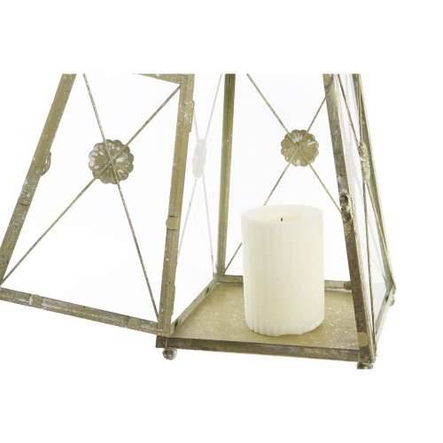 Laternas stends DKD Home Decor Kristal zlatan Metal (18 x 18 x 36 cm) Cijena