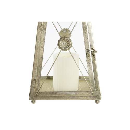 Laternas stends DKD Home Decor Kristal zlatan Metal (18 x 18 x 36 cm) Cijena