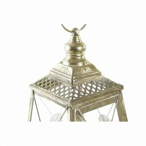 Laternas stends DKD Home Decor Kristal zlatan Metal (18 x 18 x 36 cm) Cijena