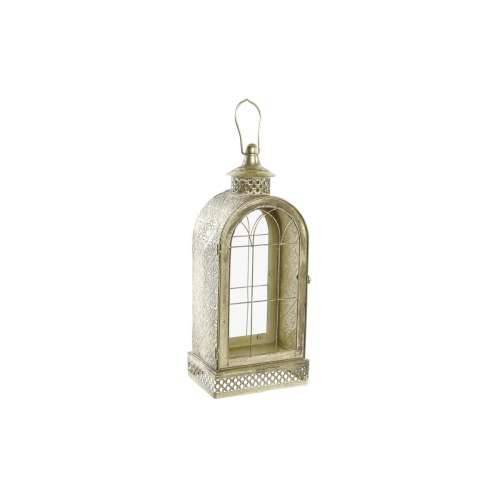 Laternas stends DKD Home Decor Kristal zlatan Metal (18 x 13 x 43 cm) Cijena