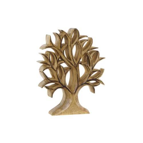 Ukrasna figura DKD Home Decor 25 x 4 x 30 cm Prirodno drvo (1 kom.) Cijena