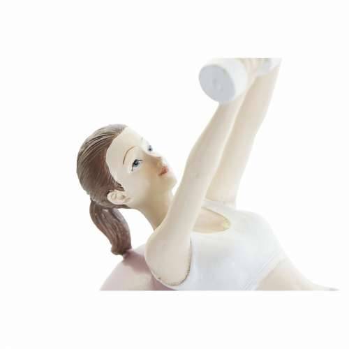 Ukrasna figura DKD Home Decor Roza Yoga Scandi 18,5 x 8 x 17,5 cm Cijena