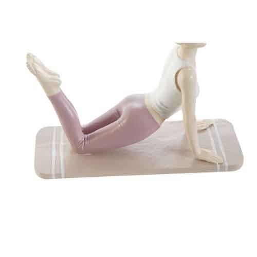 Ukrasna figura DKD Home Decor Roza Yoga Scandi 16 x 6 x 13 cm Cijena