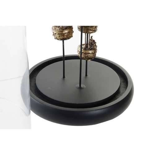 Ukrasna figura DKD Home Decor Crna zlatan 14 x 14 x 22 cm Cijena