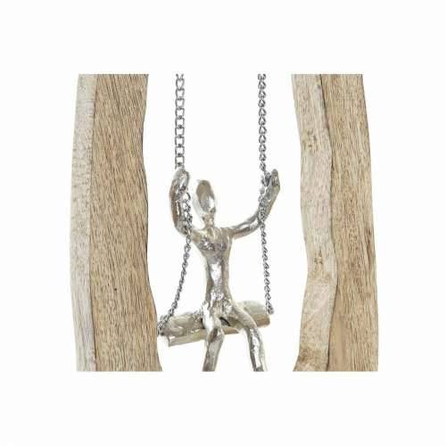 Ukrasna figura DKD Home Decor Smeđa Srebrna Prirodno 18 x 9 x 62 cm (2 kom.) Cijena