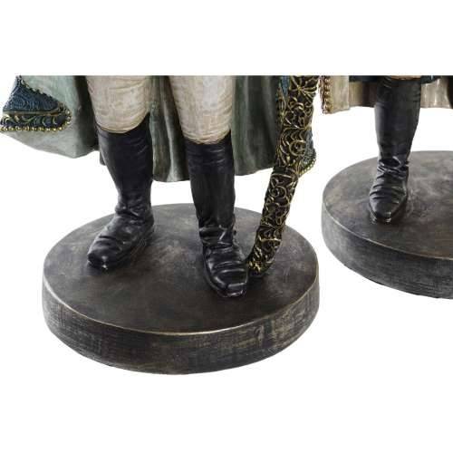 Ukrasna figura DKD Home Decor 14 x 12,5 x 31,5 cm Smeđa Pisana Kolonijalni Gorila (2 kom.) Cijena