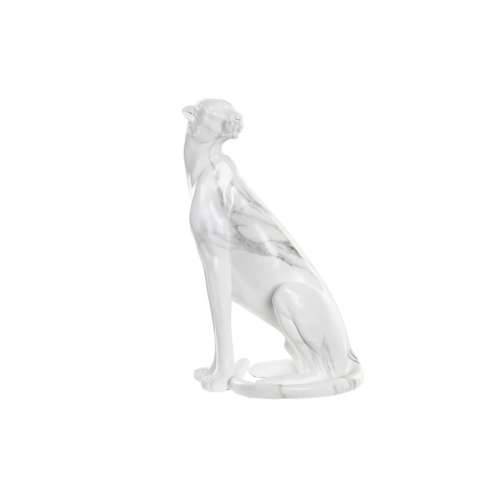 Ukrasna figura DKD Home Decor Siva Bijela Leopard Smola Mramor (25 x 18 x 41 cm) Cijena