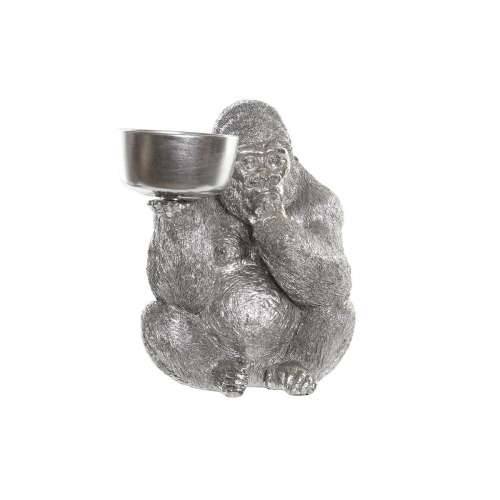 Ukrasna figura DKD Home Decor Srebrna Smola Gorila (32 x 26,5 x 36 cm) Cijena