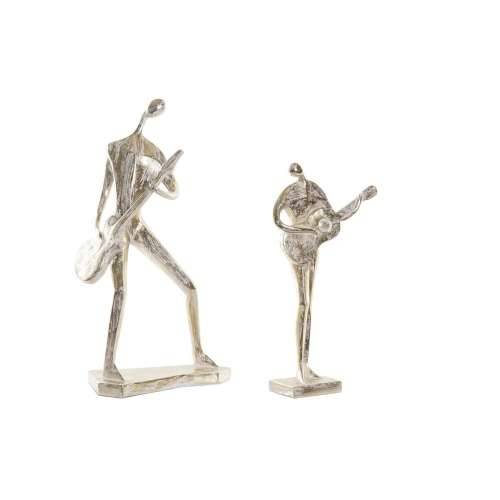 Ukrasna figura DKD Home Decor 21 x 13 x 42 cm 17 x 7,5 x 33 cm zlatan Glazbenik (2 kom.) Cijena