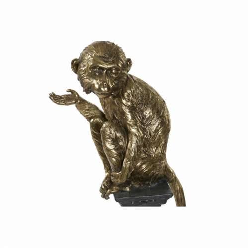 Ukrasna figura DKD Home Decor zlatan Metal Smola Kolonijalni Majmun (32 x 21 x 105 cm) Cijena