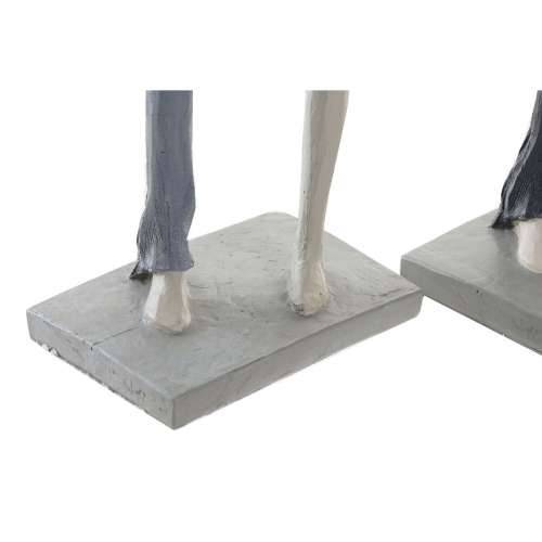 Ukrasna figura DKD Home Decor Siva Roza 18 x 10 x 37 cm Partner (2 kom.) Cijena