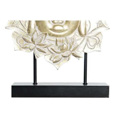 Ukrasna figura DKD Home Decor 27 x 8 x 33,5 cm Crna zlatan Buda Orijentalno (2 kom.) Cijena
